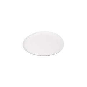 García de Pou 50 Unités - Plateaux Pâtisserie en Relief 500 g/m2, 32 cm Blanc Carton