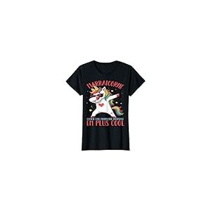 Marraicorne Humour Marraine Licorne Dab Cadeau T-Shirt