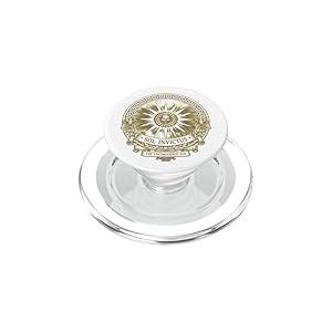 Sol Invictus Invincible Sun Invincible Sun Invincible Solar Deity PopSockets PopGrip pour MagSafe