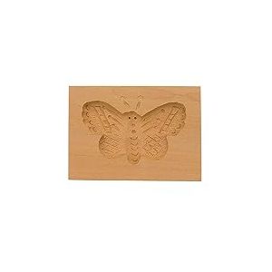 Städter 841185 springerles-modèle Papillon Moule, Bois, Marron, 8 x 5,5 x 3 cm,