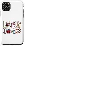 Adorable Coccinelle pour Hommes, Femmes, Enfants, Insectes, Amateurs de coccinelles Coque pour iPhone 11 Pro Max