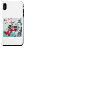 Jeux vidéo rétro Jeux vidéo Vintage Vieux Gamer Coque pour iPhone XS Max
