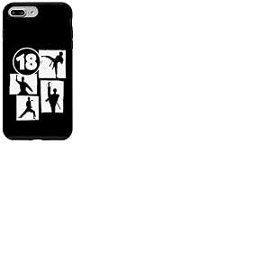 Karat&eacute; Taekwondo 18 Ans Gar&ccedil;on Arts Martiaux Coque pour iPhone 7 Plus/8 Plus