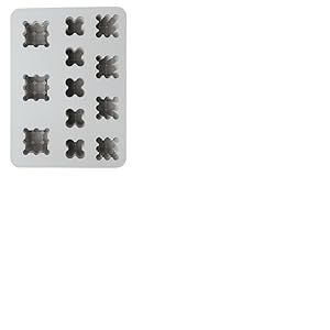 Rayher Moule en silicone pour bougie Bubble, gris, 1 pce., 24,4x18x5cm, 12 formes, pour cire, arts cr&eacute;atifs, bougies bulles, d&eacute;coration, cadeau-36163000