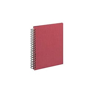 walther design Album photo rouge fonc&eacute; 25 x 19 cm toile, 6SL2519C20Y