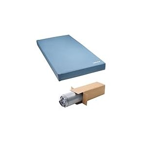 VEVOR Matelas Médical, Charge 158,8 kg, Matelas de Lit Médicalisé en Mousse, 203x91,4x15,3 cm, Imperméable pour Soins de Longue Durée à Domicile Hôpital, Traitement des Escarres, Maisons de Retraite