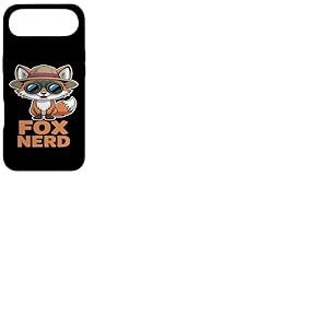 Fox Nerd Chapeau Explorateur avec Jumelles Coque pour iPhone Air
