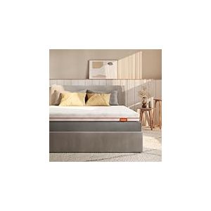 Sweetnight Surmatelas 180x200x10cm, Surmatelas en Mousse à Mémoire de Forme de Gel, Matelas 2 Personnes, Surmatelas Moelleux, Cohésion