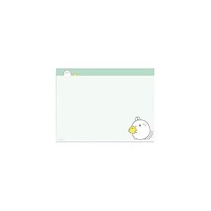 Viquel - Sous main de bureau en papier MOLANG - Bloc papier pour bureau enfant ou adulte A3 - Dimensions 30x40cm - 52 pages - Vert