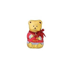 LINDT & SPRÜNGLI Lindt - Moulage Ours Fille/Garçon OURS - Chocolat au Lait - Chocolat de Noel - 100g