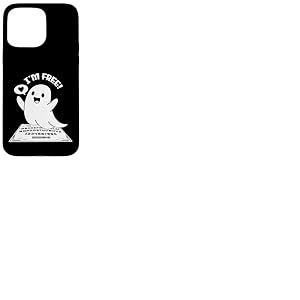 Adorable fantôme Jouant de la Planche Ouija Gothique Ouija Païen drôle Coque pour iPhone 15 Pro Max
