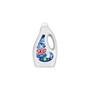 Skip - Lessive Liquide Active Clean - Propreté Impeccable - Fraîcheur Longue Durée - Détache les vêtements tout en respectant fibres et couleurs - 28 Lavages