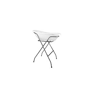 THERMOBABY - Kit baignoire YOOPI &ndash; Ensemble Complet avec Baignoire, Pieds Pliables et Tuyau de Vidange &ndash; Bain B&eacute;b&eacute; - Ergonomique, Stable et Facile &agrave; Vider &ndash; Design &Eacute;pur&eacute; et Pratique - Blanc