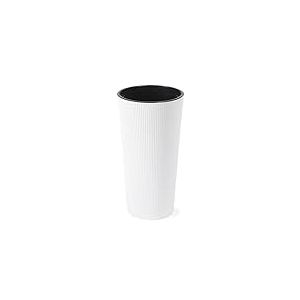 Siena Garden Eco Récipient Ronda Blanc 25,5 x 25,5 x 46,6 cm