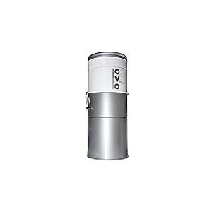 OVO Aspirateur Centralisé 700 Airwatts 32 Litres - Aspiration Centralisée Jusqu'a 400 M2 - Neuf, Existant, Rénovation - Garantie 10 Ans, Gris