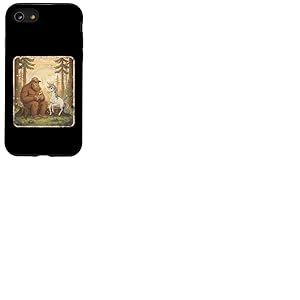 Dr&ocirc;le Bigfoot Licorne Nature Sasquatch Lover Coque pour iPhone SE (2020) / 7/8