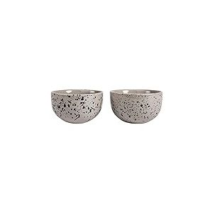 Sagaform 5018332 Lot de bols en fa&iuml;ence Gris/beige