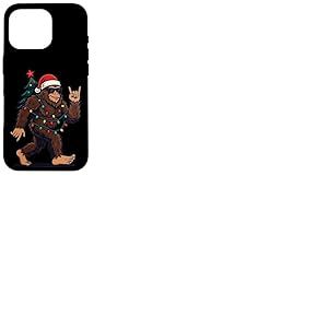 P&egrave;re No&euml;l Bigfoot - Lumi&egrave;res Amusantes pour Sapin de No&euml;l Coque pour iPhone 16 Pro