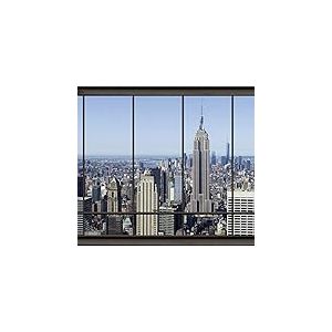 Papier Peint déco poster PENTHOUSE NEW YORK 3 x 2,70 m | Déco et photo murale XXL Qualité HD Scenolia