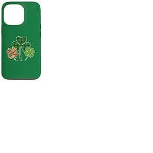Trois tr&egrave;fles l&eacute;opard Buffalo Plaid Tr&egrave;fle St Patrick Day Coque pour iPhone 13 Pro