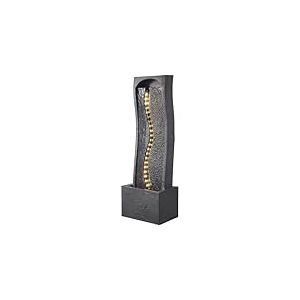 VEVOR Fontaine Ext&eacute;rieure de Jardin, Hauteur 98 cm, Cascade Moderne, avec &Eacute;clairage LED et Pompe, pour Jardin, Terrasse, Arri&egrave;re-Cour, D&eacute;coration d'Int&eacute;rieur, Ext&eacute;rieur, Bureau, Salle de M&eacute;ditation