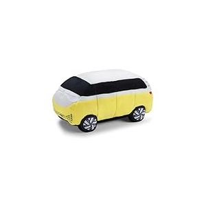 Volkswagen 1T3087511 ID.Buzz Coussin en Peluche Motif Bus en Peluche Bulli Jaune/Gris
