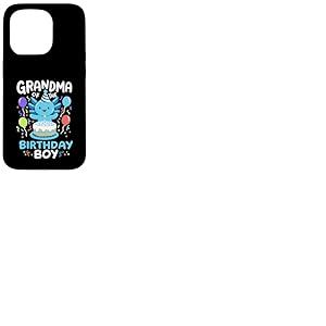 La grand-mère du garçon d'anniversaire Axolotl Bday Family Matching Coque pour iPhone 15 Pro