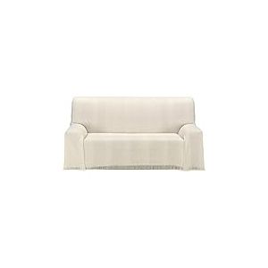 ECOMMERC3 Couvre-lit Multifonction, Toucher Extra Doux, Couleur &eacute;cru, 230 x 260 cm