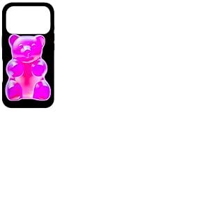 Ours en g&eacute;latine Rose Coque pour iPhone 17 Pro