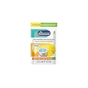 Dr. Beckmann Feuilles Magiques® - Nettoyant en Feuilles Sols & Multi-usages - Citron d'été x20
