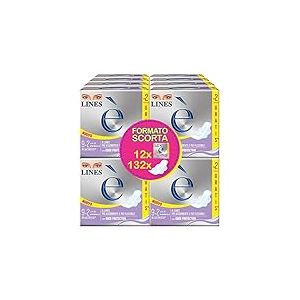 Lines C'est Jour avec Ailes Absorbantes en Lactifless, Pack de stock de 132 pièces