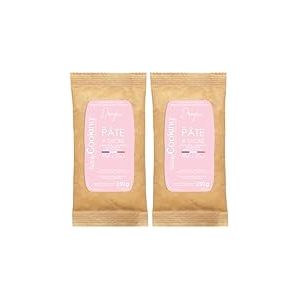 ScrapCooking - P&acirc;te &agrave; Sucre Rose &laquo; Drag&eacute;e &raquo; 250 g - Colorant d&rsquo;Origine Naturelle - Sans Gluten, Sans Huile de Palme - Pour G&acirc;teaux, P&acirc;tisseries - Fabriqu&eacute;e en France - 7627 (Lot de 2)