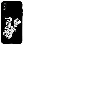 Saxophone Sax In Ska Coque pour iPhone XS Max