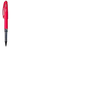 Pentel TRJ98P-A Feutre Plume Gamme Fluo Pointe moyenne 0,4-0,7 mm Rose