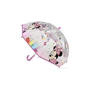 Parapluie Disney pour Enfants avec Frozen, Mickey, Minnie et Stitch – Parapluie Enfant résistant au Vent et à l’Eau avec Design coloré et poignée Ergonomique