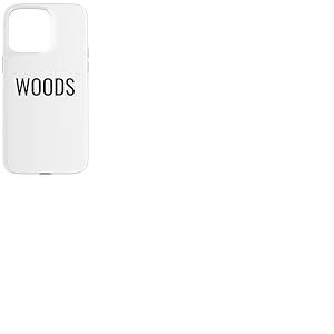 Woods Coque pour iPhone 15 Pro Max