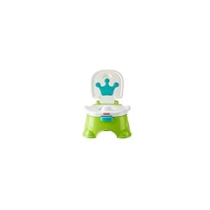 Fisher-Price Pot Royal Estrade, siège d’apprentissage avec récompenses musicales, vert, toilettes pour tout-petits avec siège amovible, transformable en marchepied, Jouet Enfant, Dès 1 an, HPY93