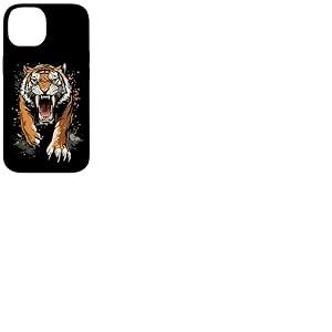 Tigre &agrave; Dents de Sabre Smilodon F&eacute;lid&eacute; Tigre &agrave; Dents Sabre Coque pour iPhone 14