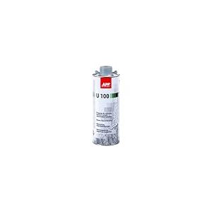 APP U100 UBS - Protection bas de caisse anti gravillon | Liquide de protection pour carrosserie flexible en caoutchouc avec des propriétés antirouille, antigravillon et insonorisantes | 1 Ll | Gris