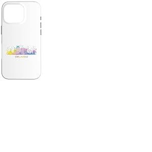 Orlandoan Skyline Paysage Urbain coloré Orlando Coque pour iPhone 16 Pro