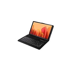 Silver HT - Coque avec Clavier Bluetooth pour Tablette Samsung Tab A7 2020 10.4" (T500/505). Bleu. Clavier Espagnol