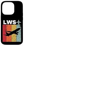 LWS A&eacute;roport de Lwiston Coque pour iPhone 14 Pro