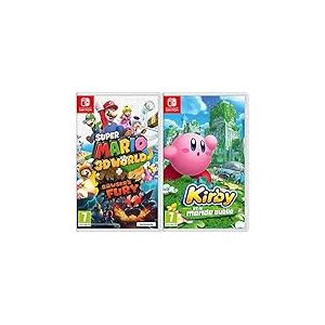 SUPER MARIO 3D WORLD+BOWSER FURY [video game] & Kirby et le monde oublié (Nintendo Switch)