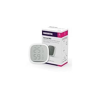 Capteur d'humidité et de température Zigbee - Marmitek Sense MO - Capteur d'hygromètre (température et humidité) - Sans fil - Zigbee 3.0