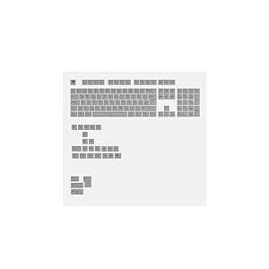 Glorious Gaming - Touches Polychroma RGB, Design translucide, pour claviers mécaniques Custom formats 100, 75, 65 et 60%, ANSI, ISO, Compatible Windows/macOS, Disposition Allemande QWERTZ