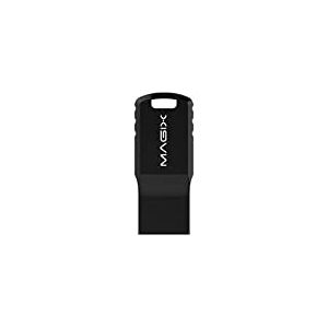 Magix Clè USB 32Go USB 2.0 Flash Drive Starling, Vitesse de lecture/écriture 10/4 Mo/s (Black)