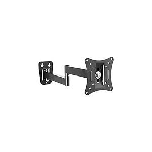 RICOO Support Mural écran PC S2311 Orientable Inclinable Universel 13-27" (33-69cm) Fix ation Murale Moniteur LED/LCD/Incurvée VESA 50 x 50-100 x 100