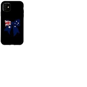 Ruban Coquette Drapeau Australien Australien Fille Coque pour iPhone 11