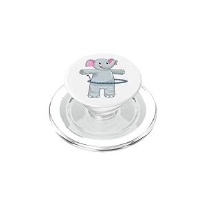 Elephant Cerceau Fitness Workout Gymnastique PopSockets PopGrip pour MagSafe