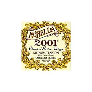 Labella L2001MT Concert Série Jeu de Cordes pour Guitare Medium Tension